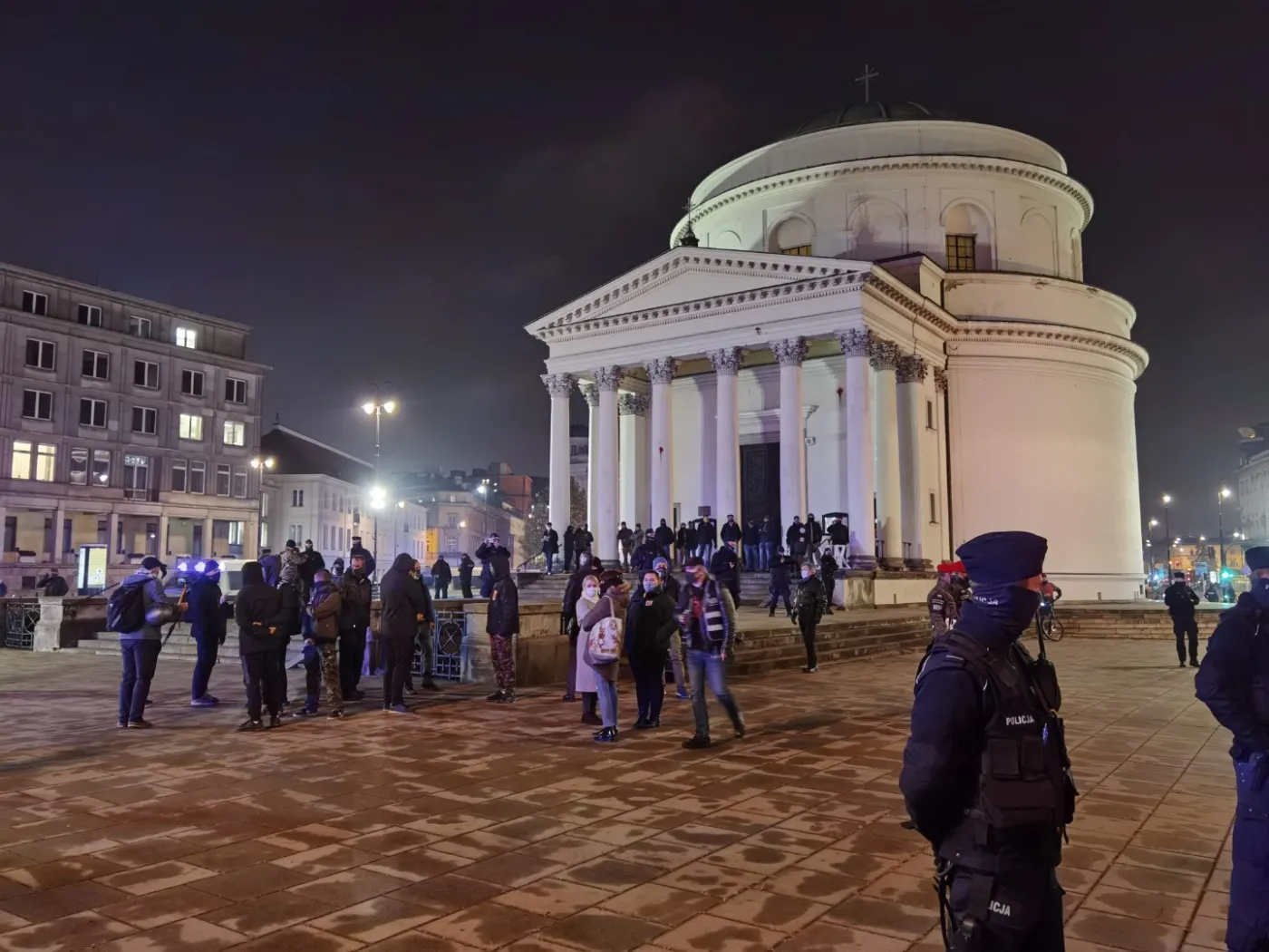 Strajk Kobiet w Warszawie 18 listopada 2020 r.