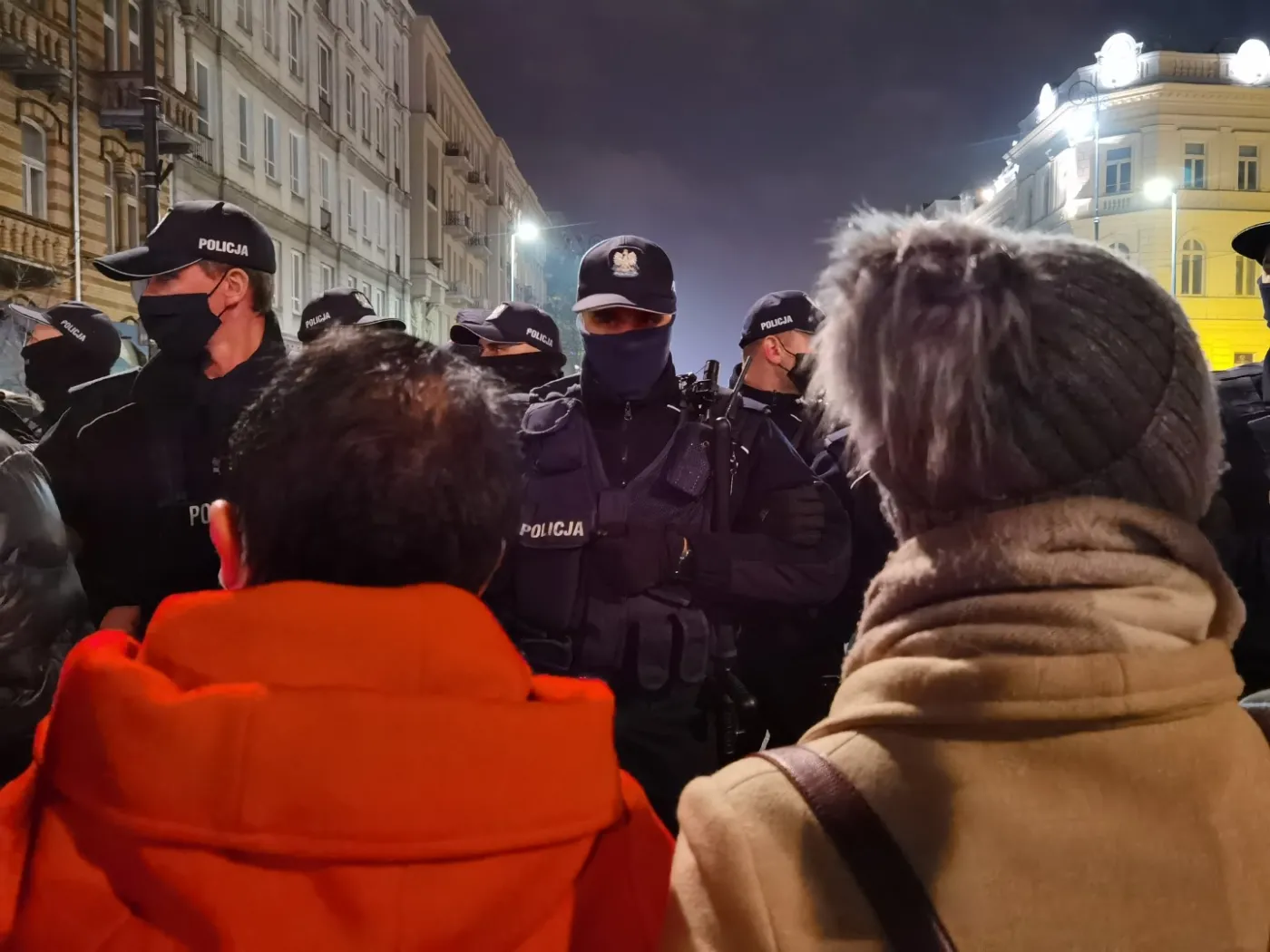 Strajk Kobiet w Warszawie 18 listopada 2020 r.