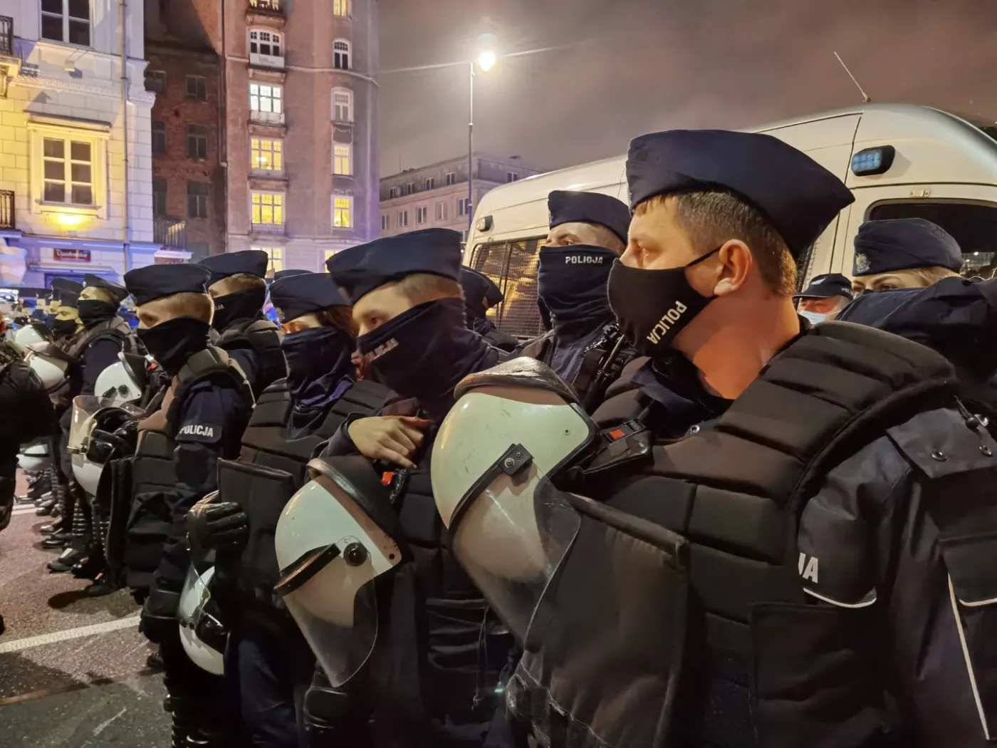 Strajk Kobiet w Warszawie 18 listopada 2020 r.