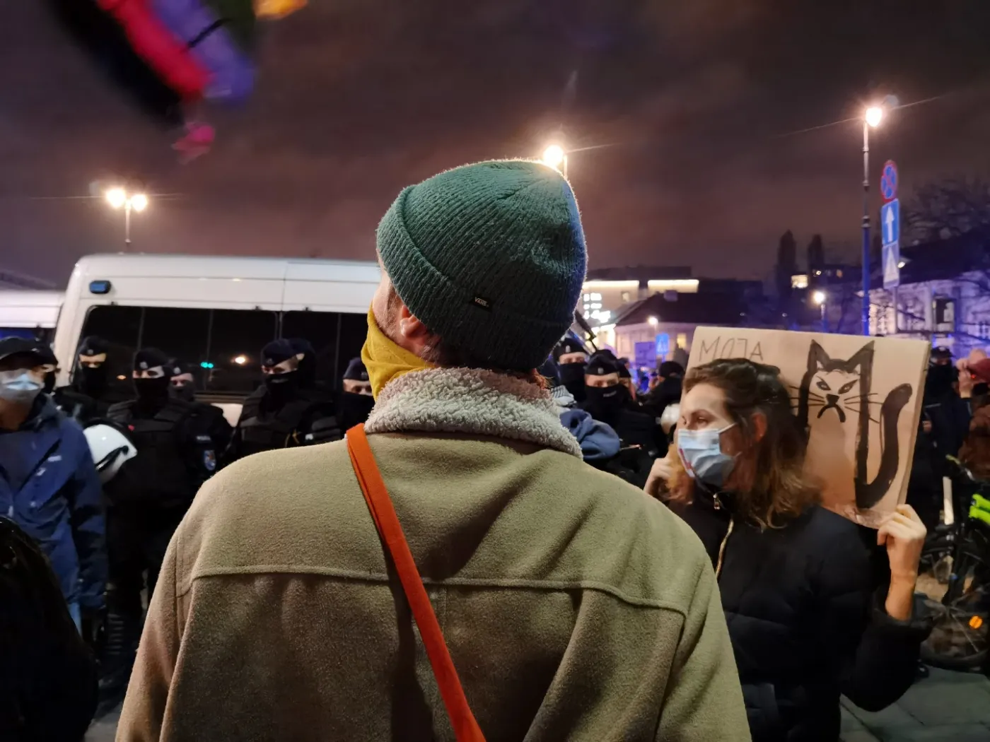 Strajk Kobiet w Warszawie 18 listopada 2020 r.