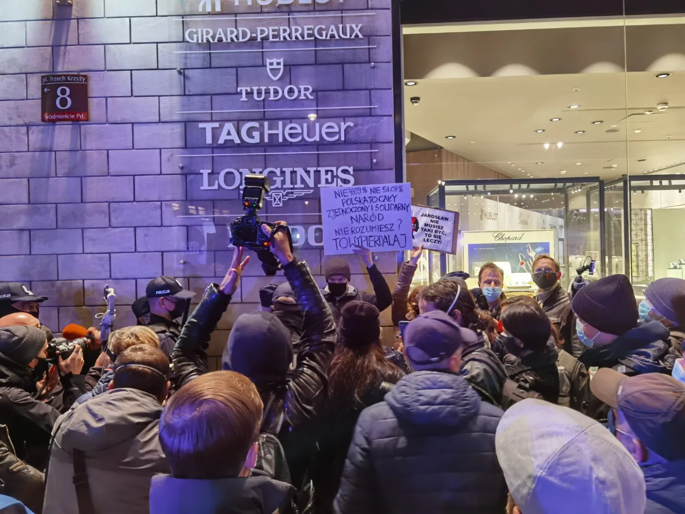 Strajk Kobiet w Warszawie 18 listopada 2020 r.