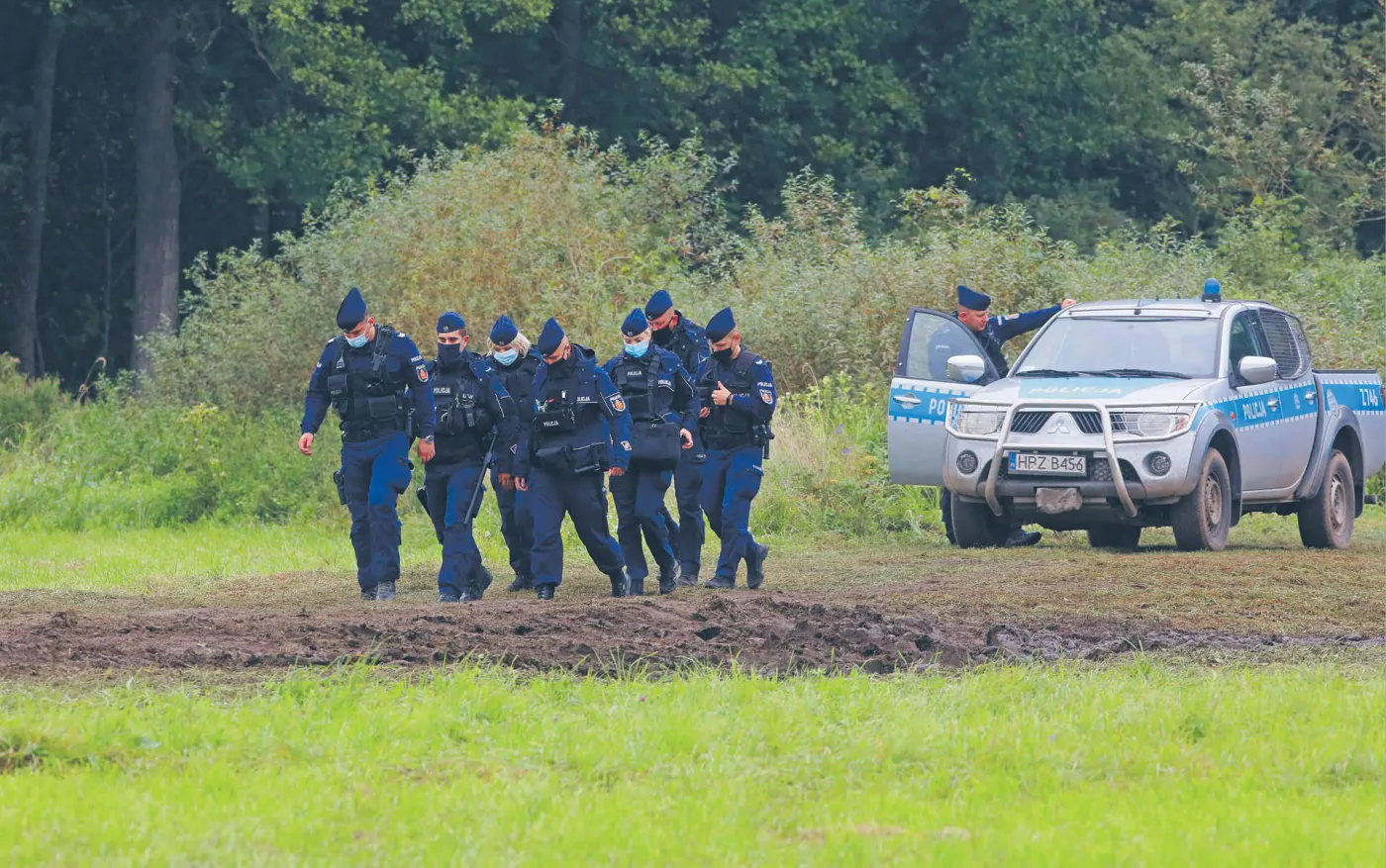 Przy granicy bez zgromadzeń i z dowodem osobistym