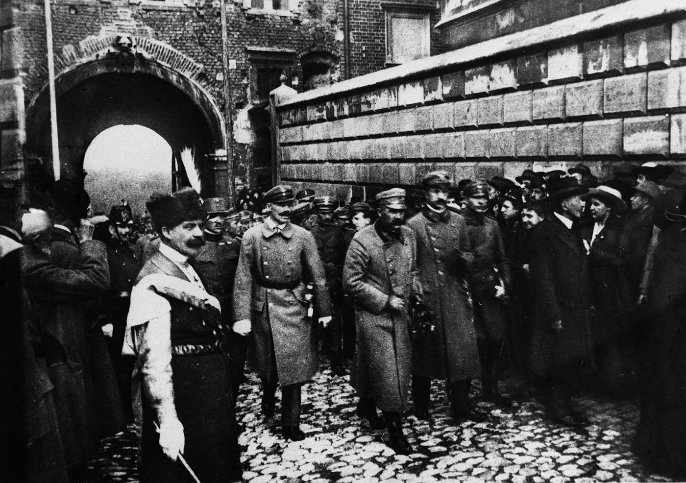 Józef Piłsudski na Wawelu