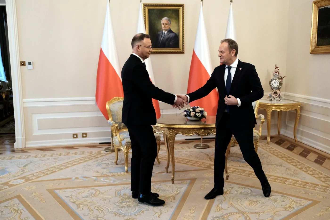 tusk duda premier prezydent 