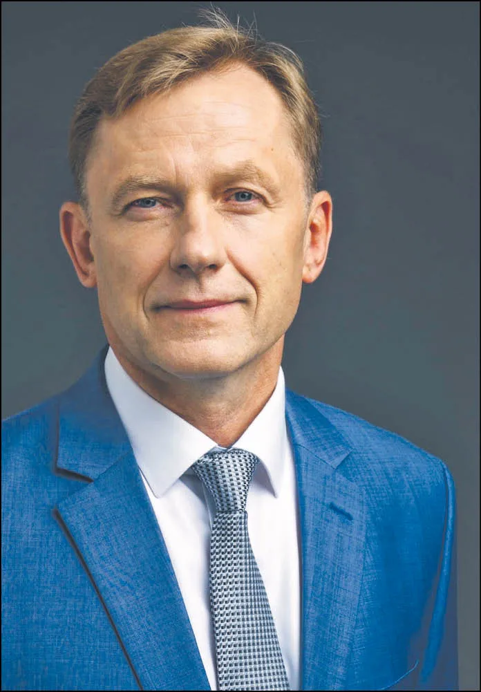 Šarūnas Birutis, minister kultury Litwy, poseł Litewskiej Partii Socjaldemokratycznej