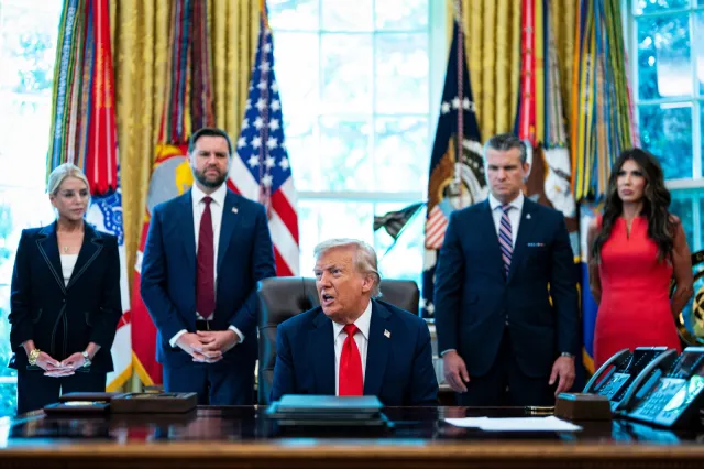 Trump: Ocaliłem świat przed trzecią wojną światową.