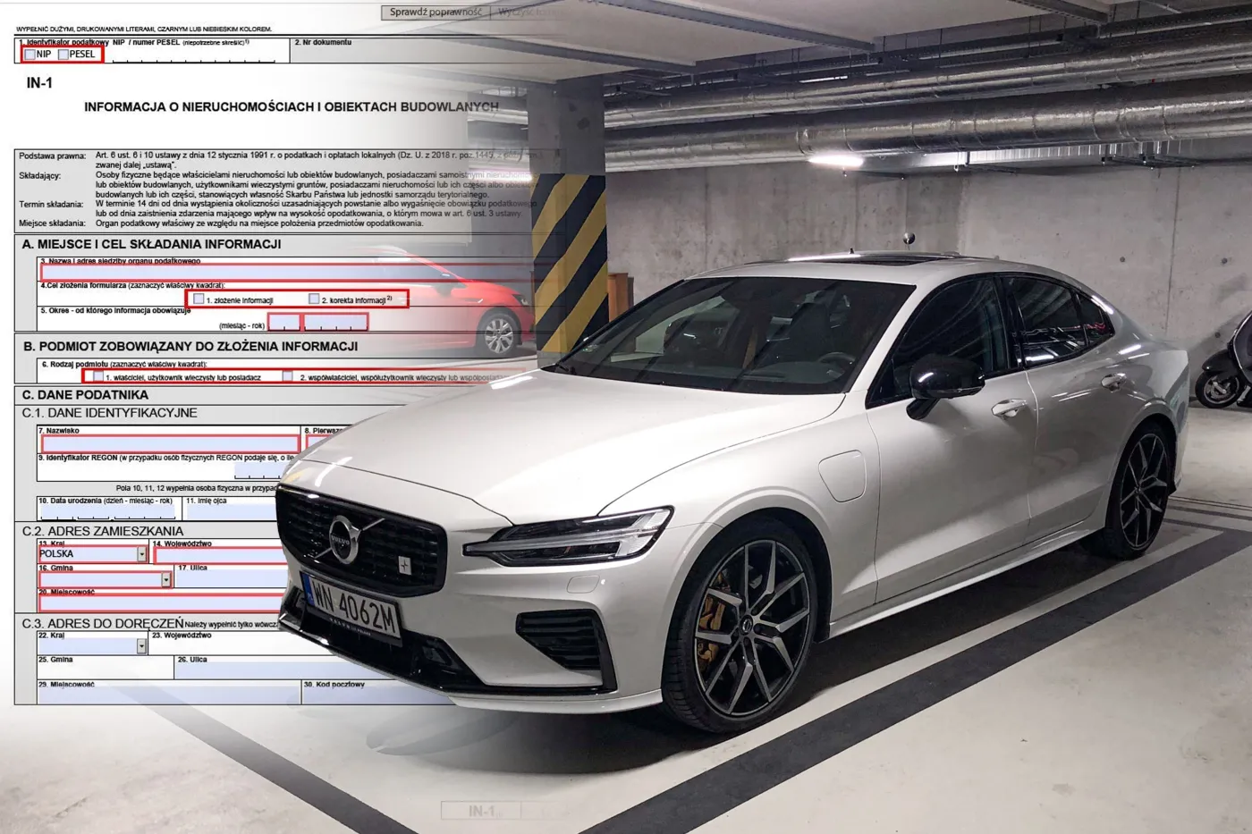 Zagraniczne auto garażowane w Polsce dłużej niż miesiąc też z akcyzą