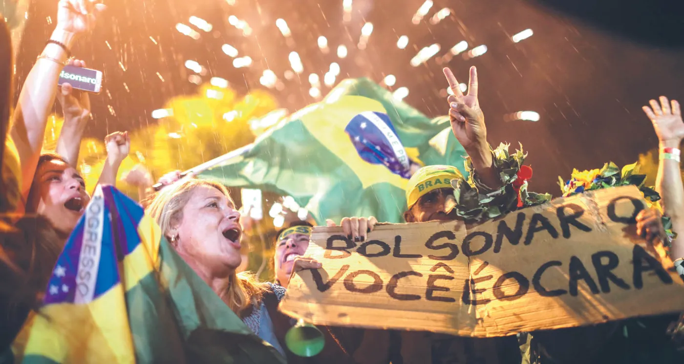 Trump z tropików zdobywa Brazylię