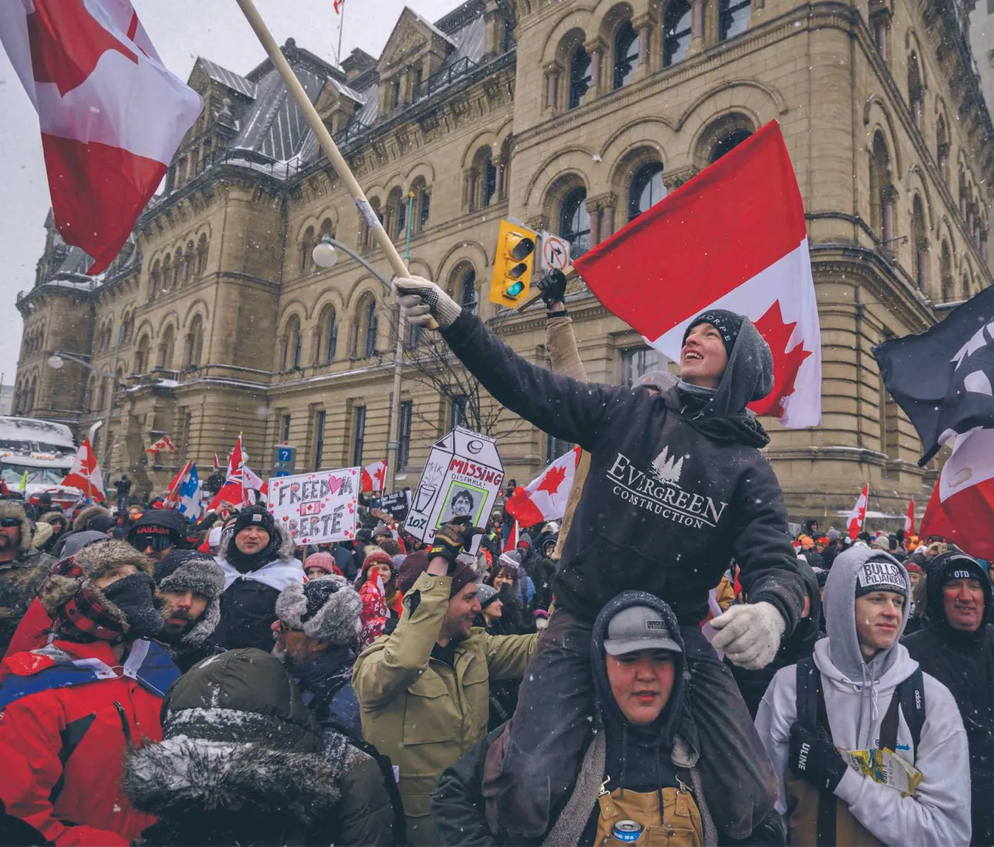 Trudeau walczy z blokadami dróg stanem nadzwyczajnym