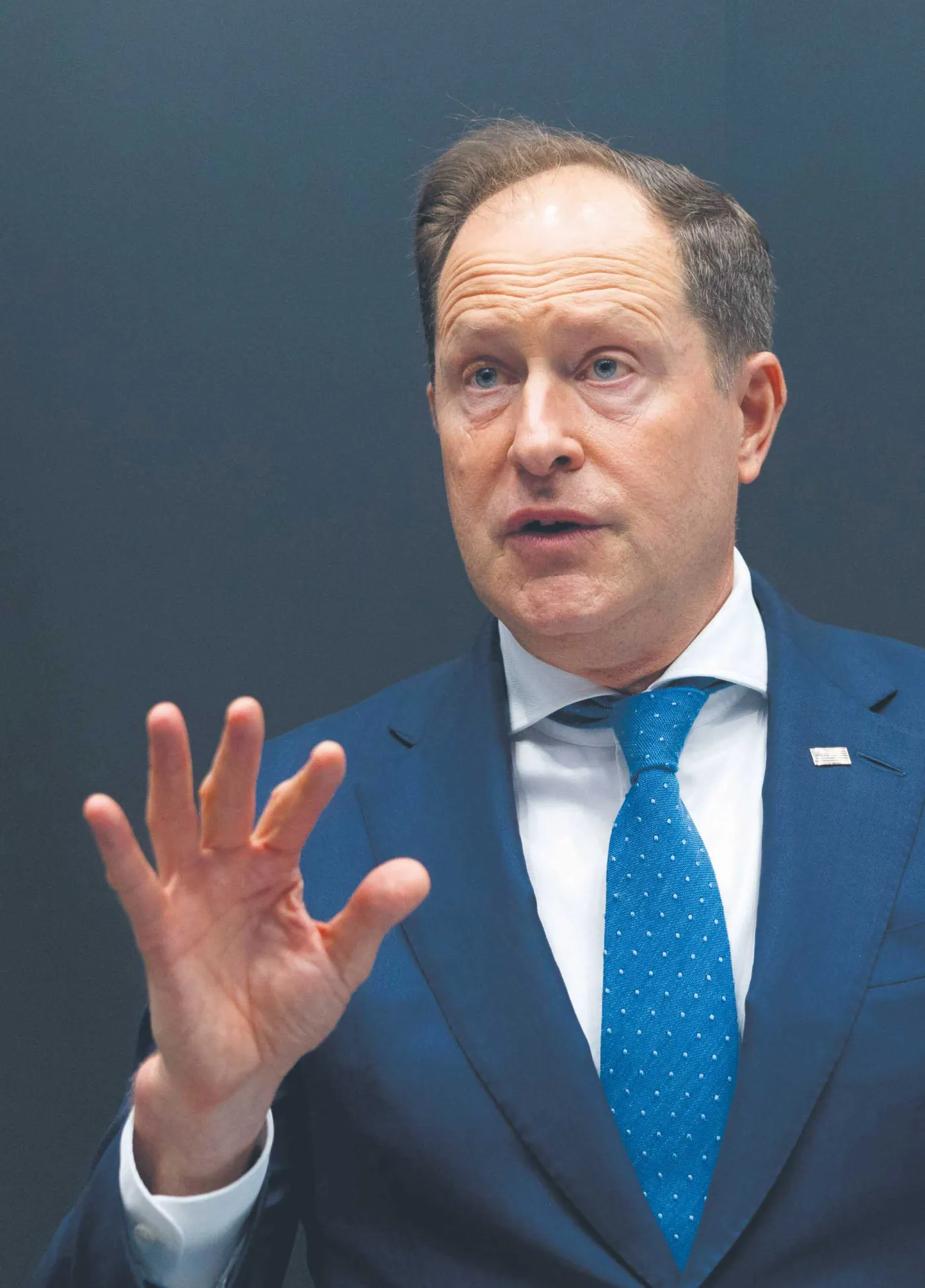Z prezydentem Dudą chciał ponoć rozmawiać o aptekach ambasador Mark Brzeziński