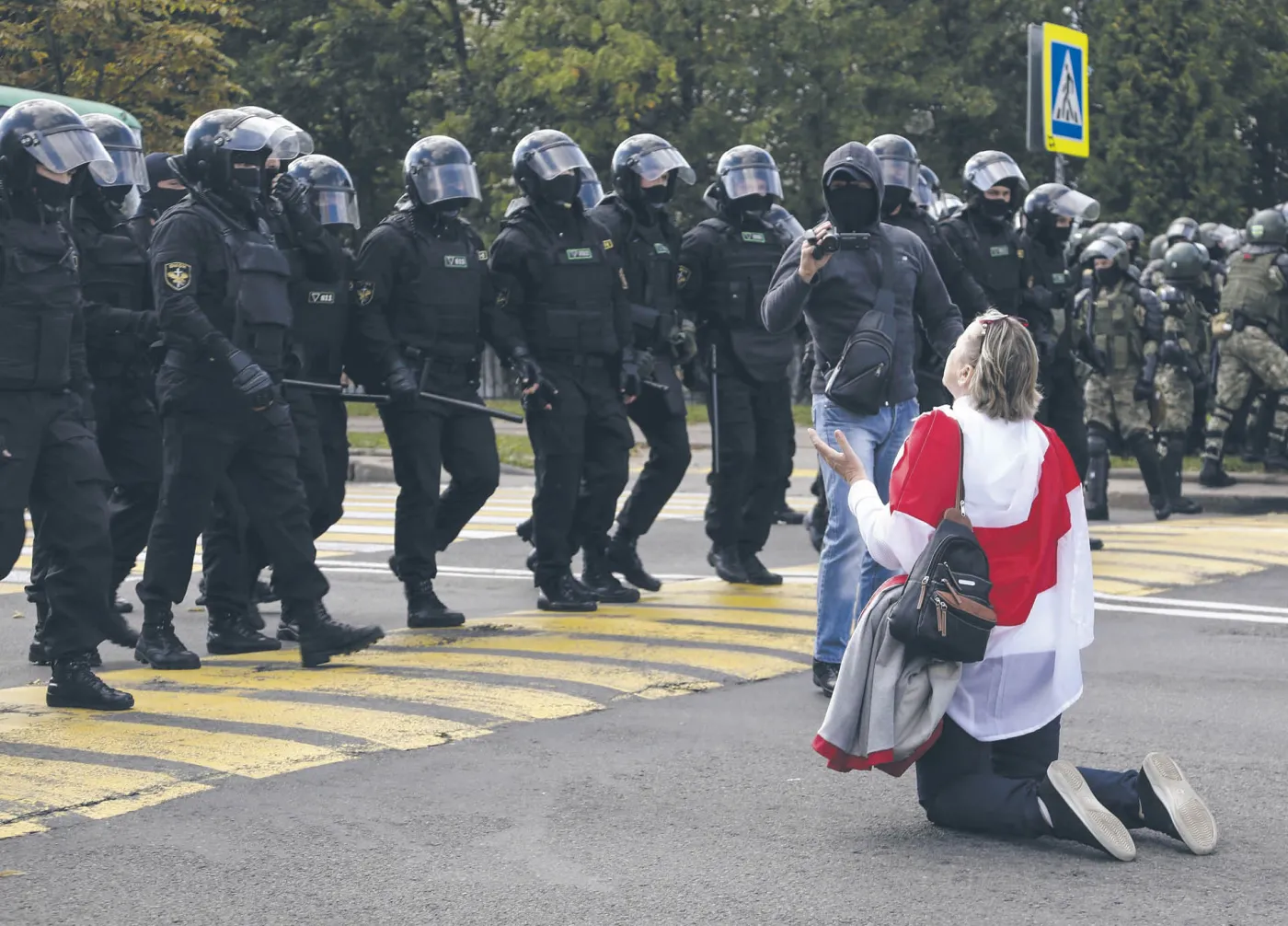 Ich też najechali