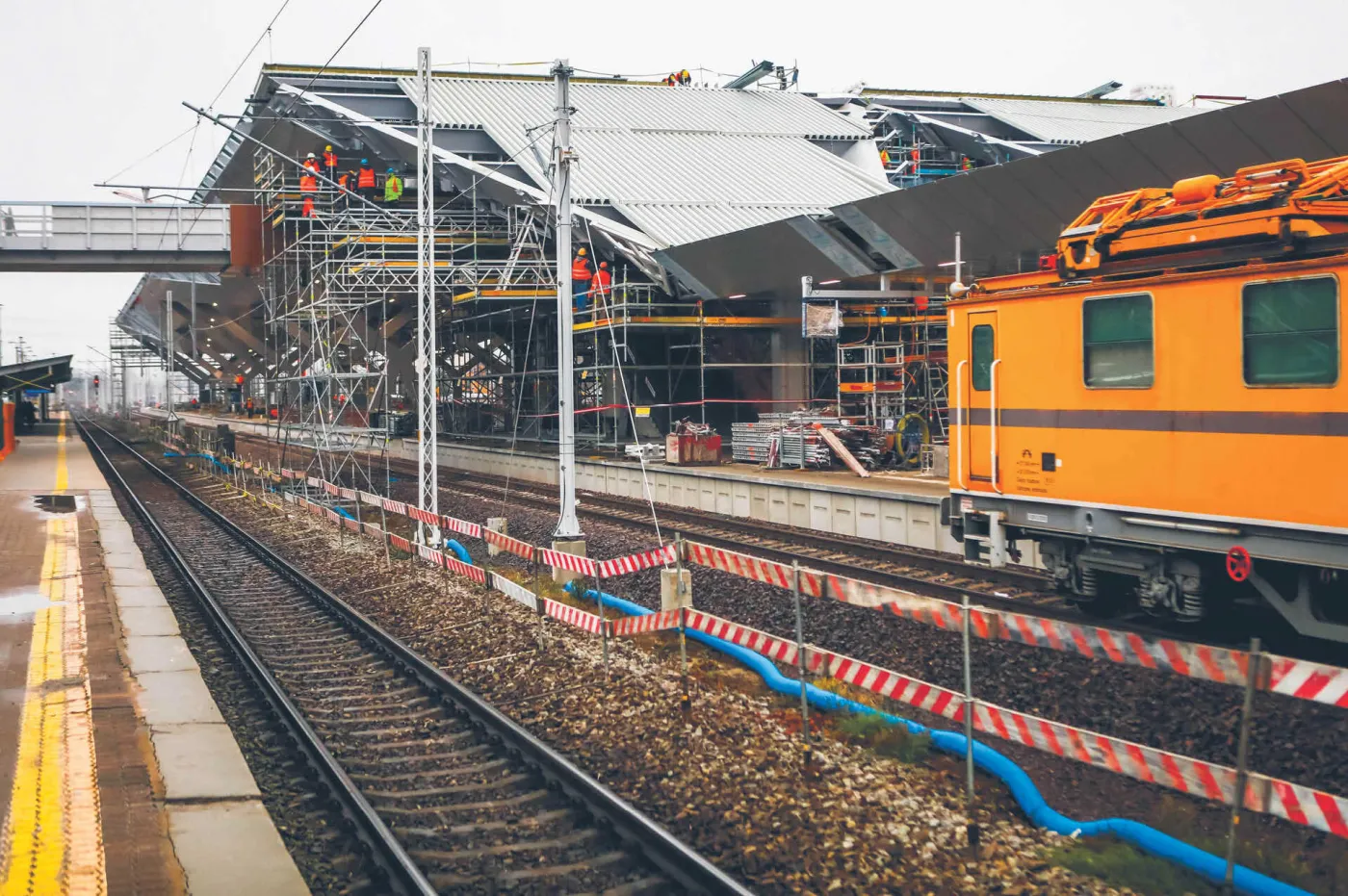 Nowe inwestycje na torach wystartują dopiero w 2024 roku