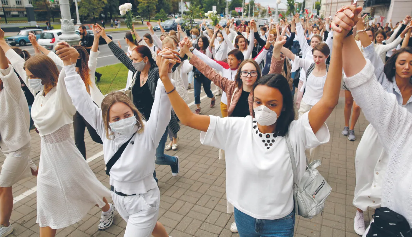 Białoruś protestuje i łamie blokady