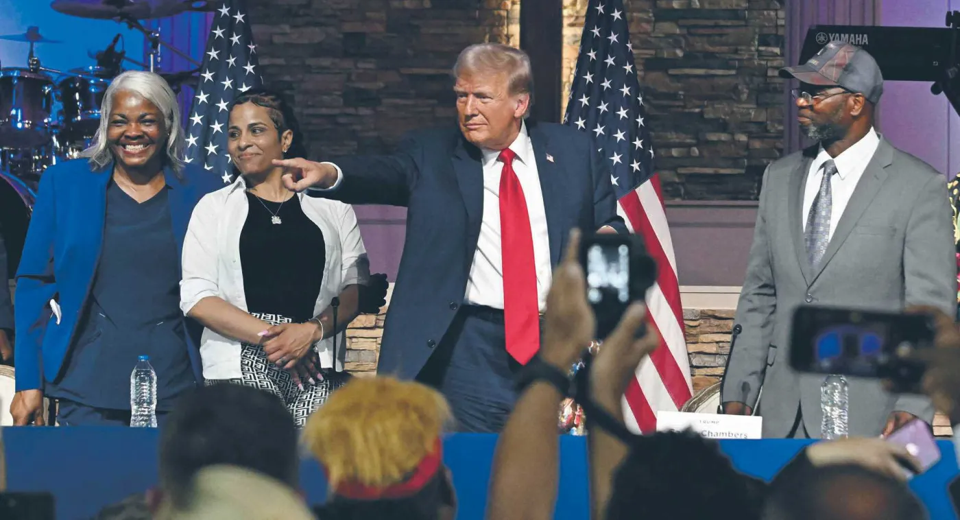 Trump idzie po głosy Afroamerykanów