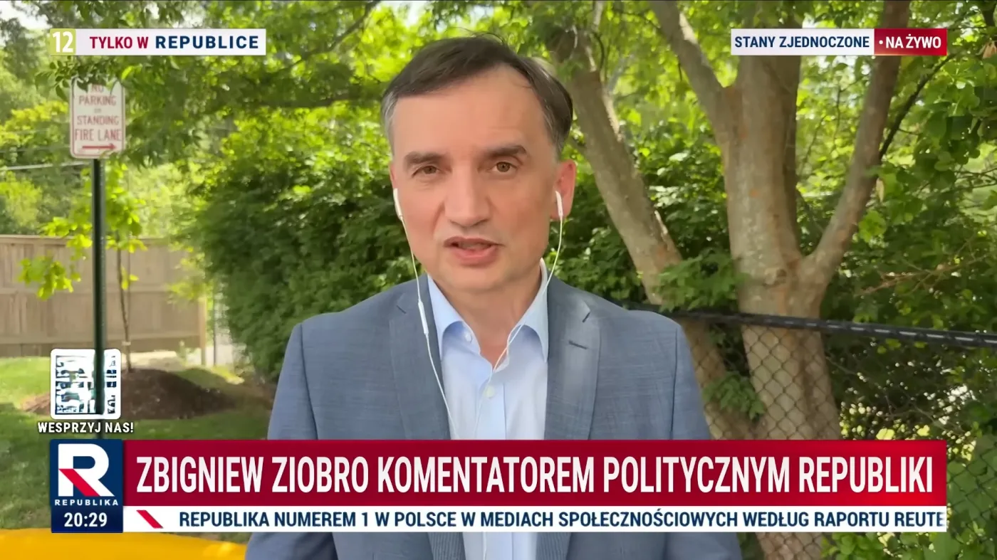 Zbigniew Ziobro komentatorem TV Republika