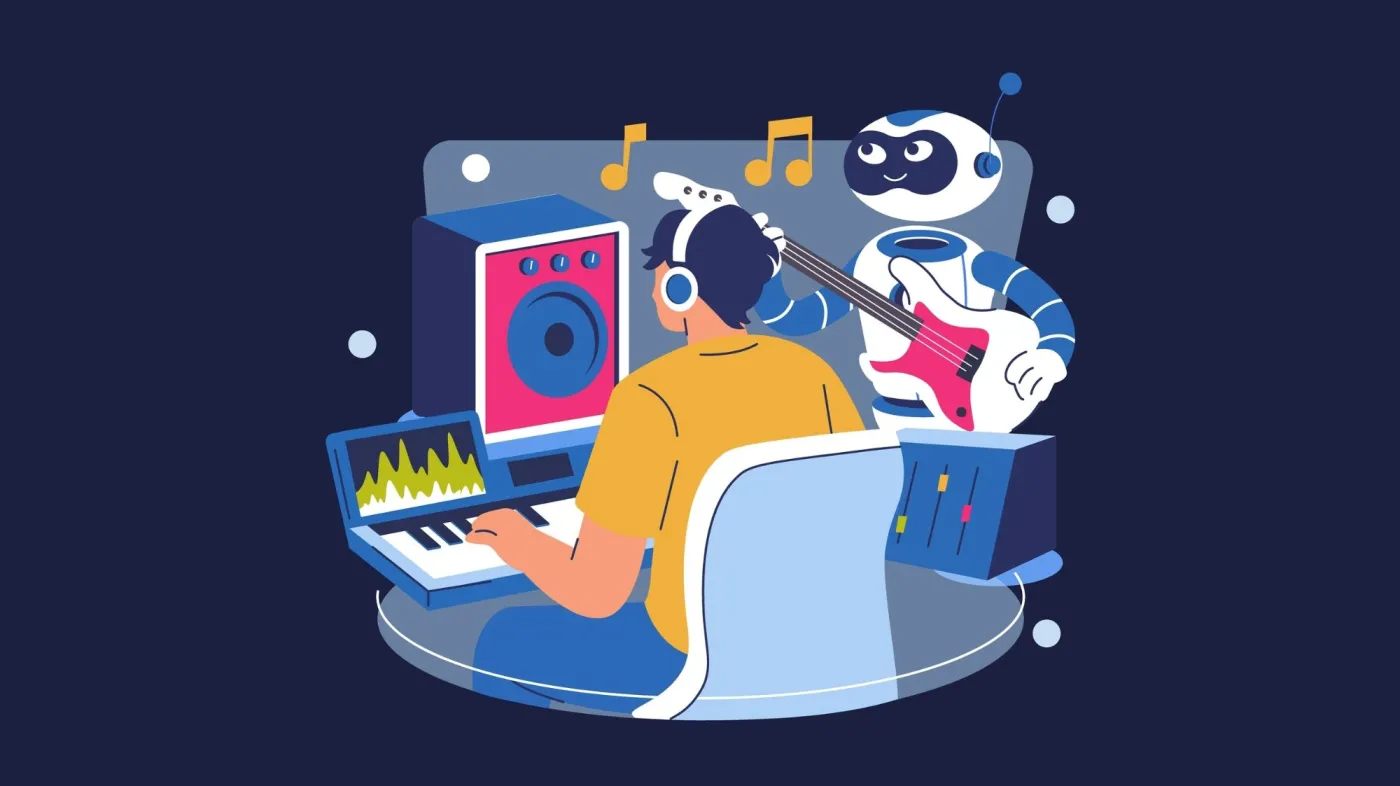 studio muzyczne AI sztuczna inteligencja