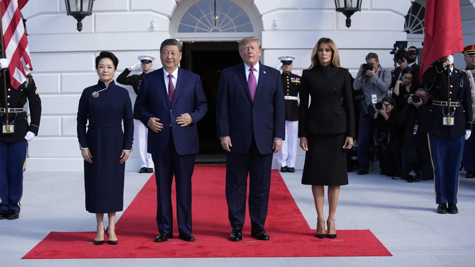 Trump powitał Xi w Białym Domu. Padły słowa o „wielkiej przyjaźni”