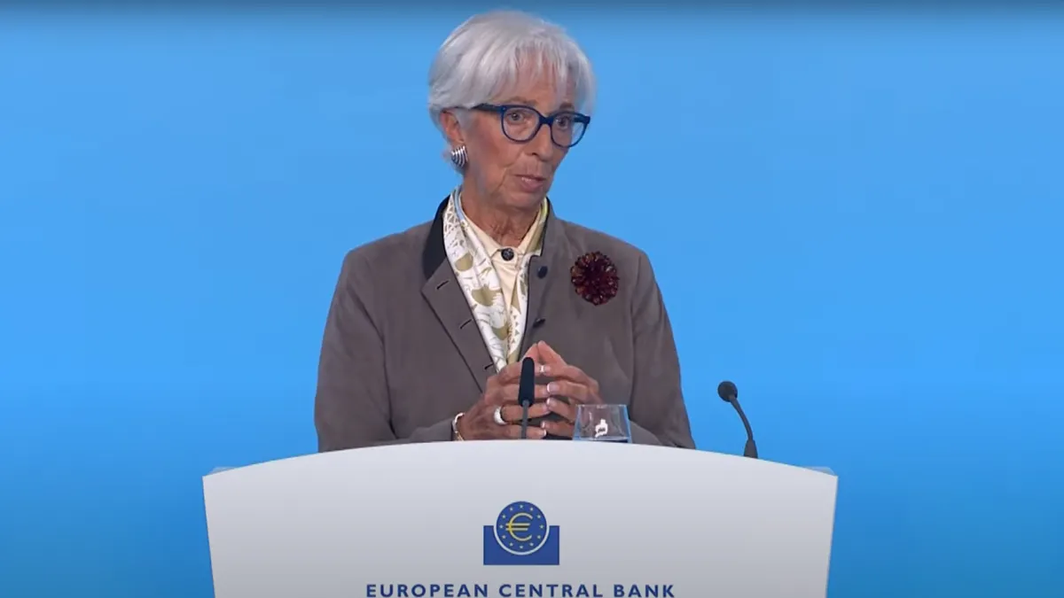 Christine Lagarde, prezes EBC