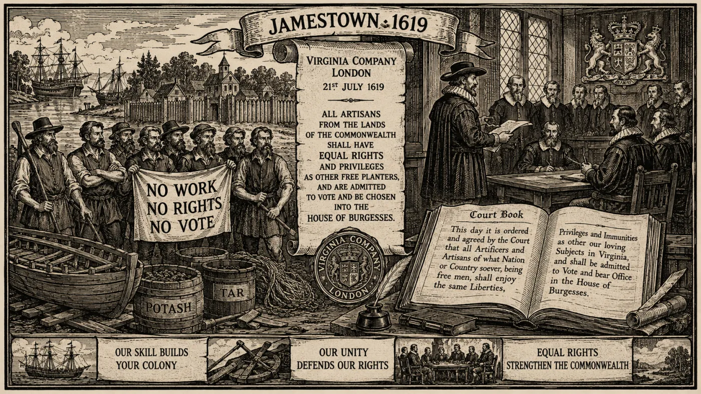 Strajk Polaków w Jamestown
