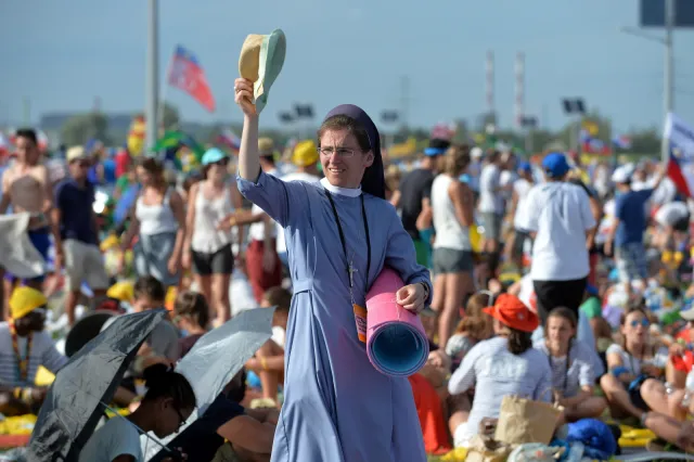 Papież do młodych: Wielkie dziękuję, napełniliście Kraków entuzjazmem waszej wiary