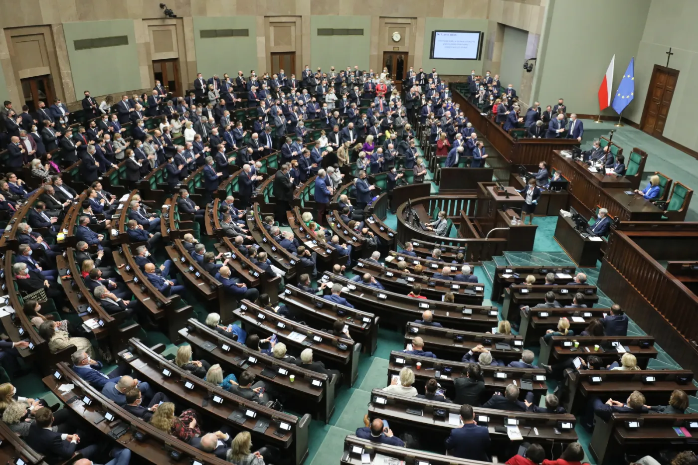 Posłowie opozycji pytali premiera o Frontex i dopuszczenie dziennikarzy do granicy