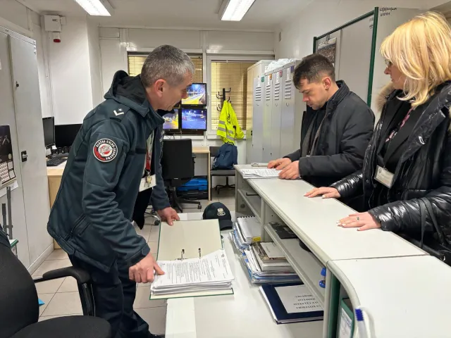 Kołodziejczak rozpoczyna kontrole na przejściu granicznym