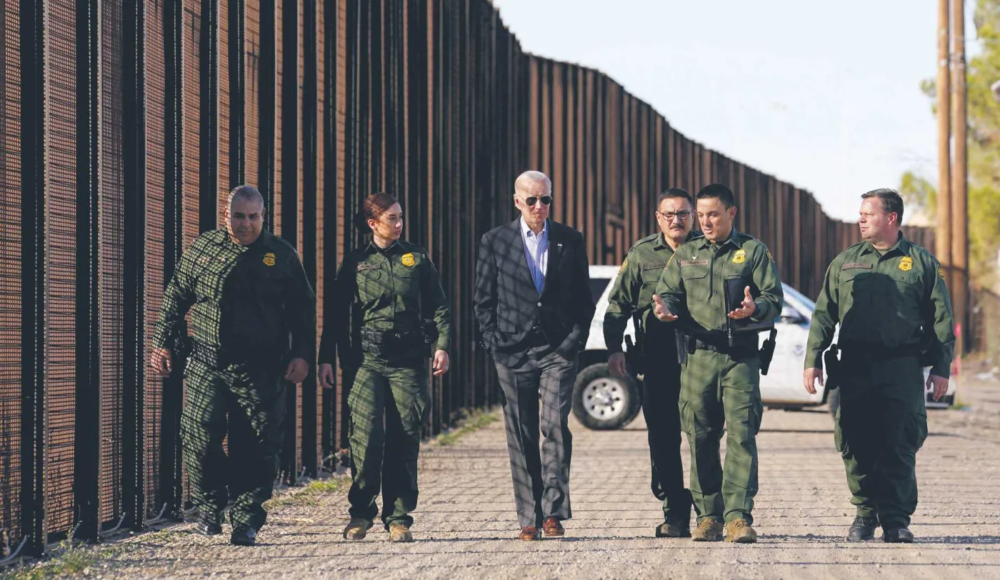Biden nie spotkał się z migrantami