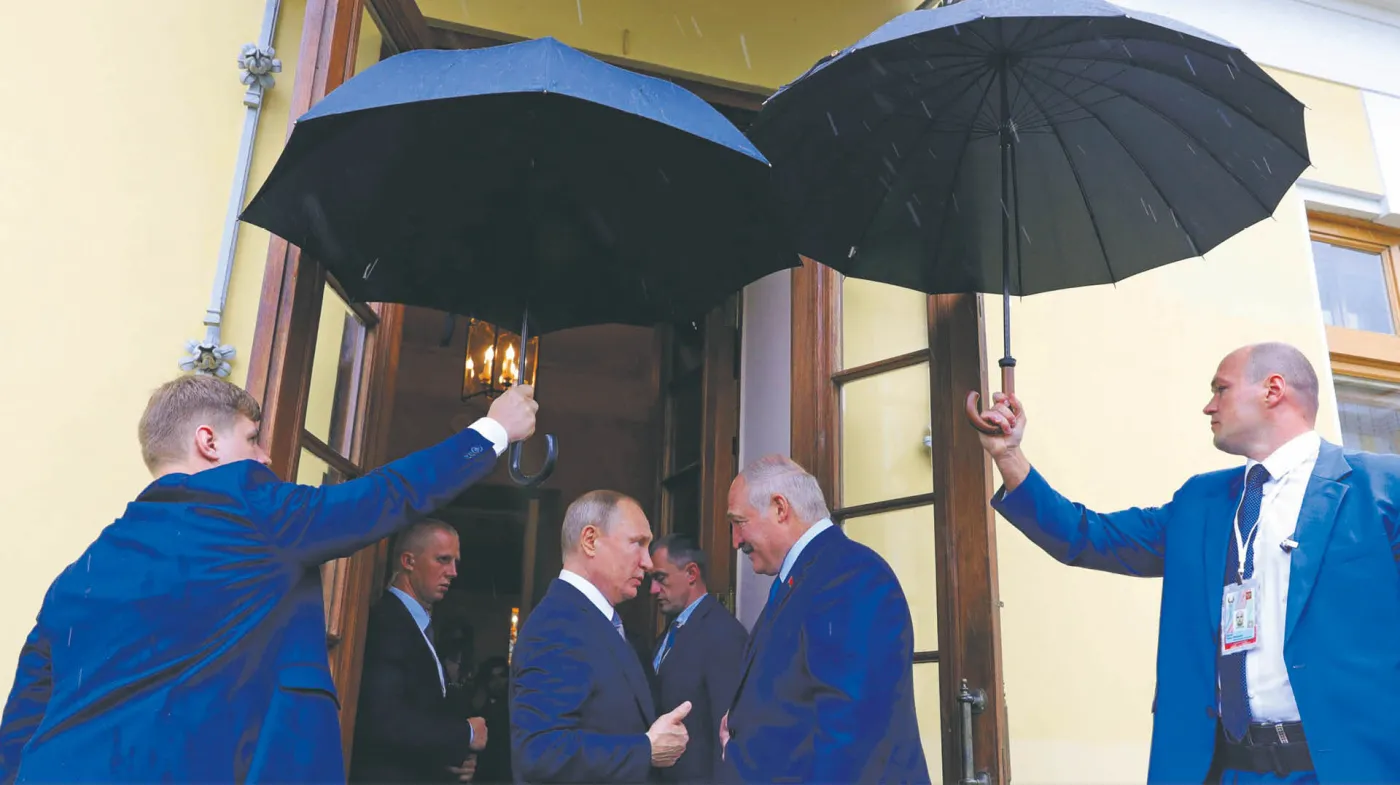  Ujawnione dokumenty wskazują, że Kreml chce budować na Białorusi marionetkową opozycję