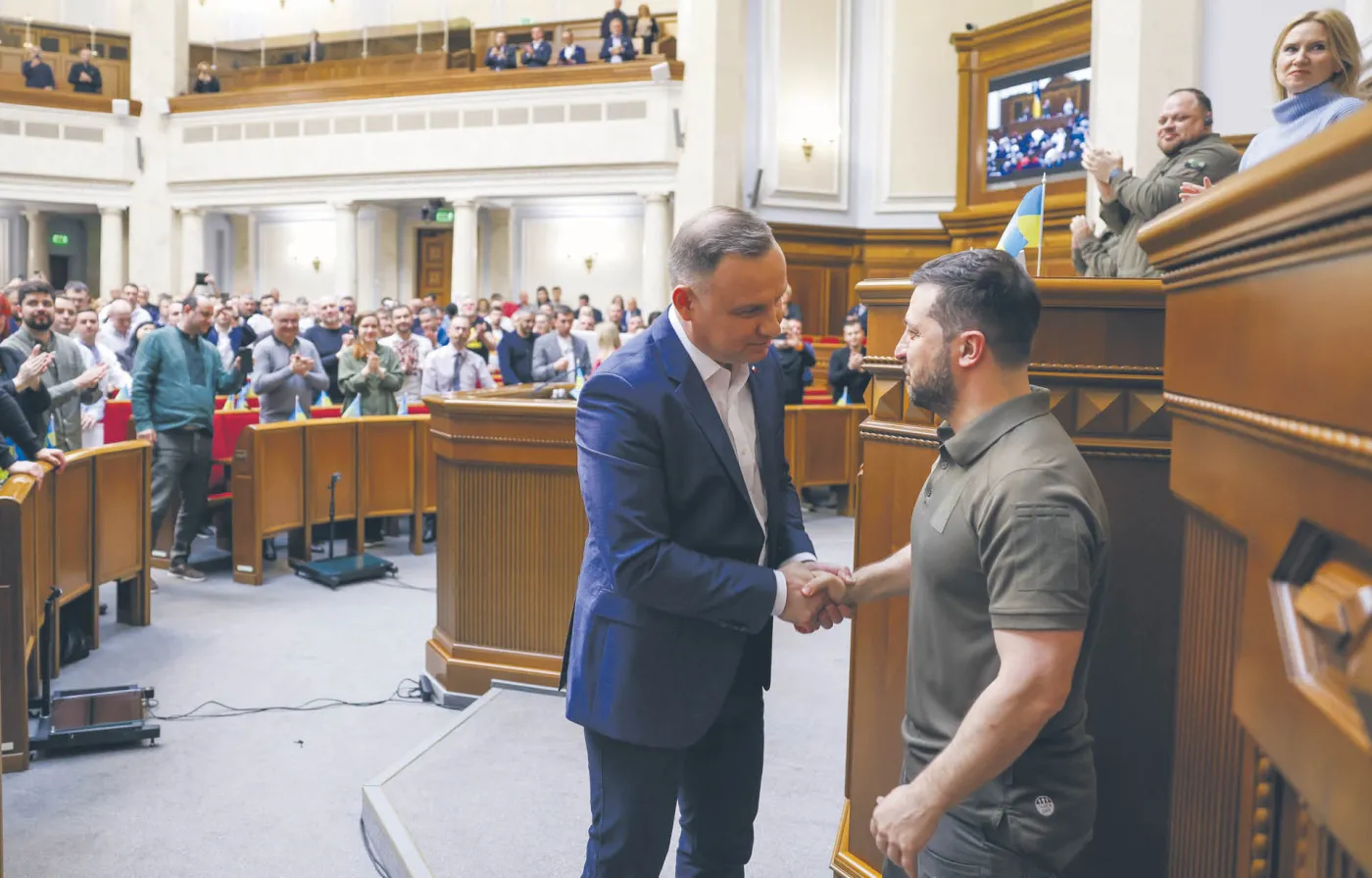 Duda proponuje Zełenskiemu nowy traktat
