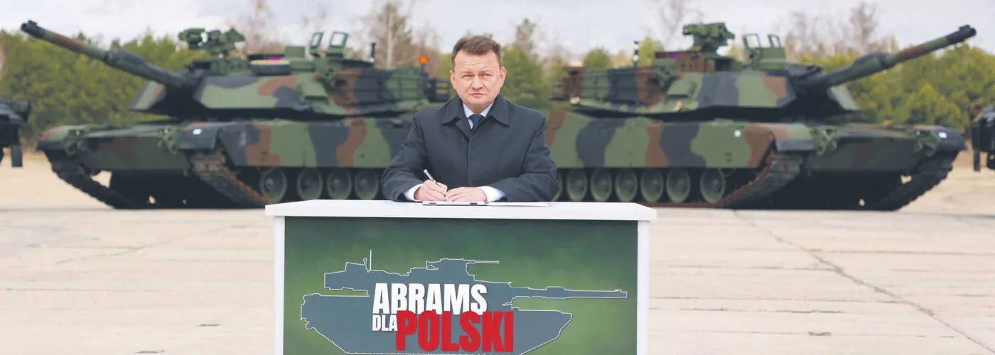 Abramsy dojadą do końca 2026 r.