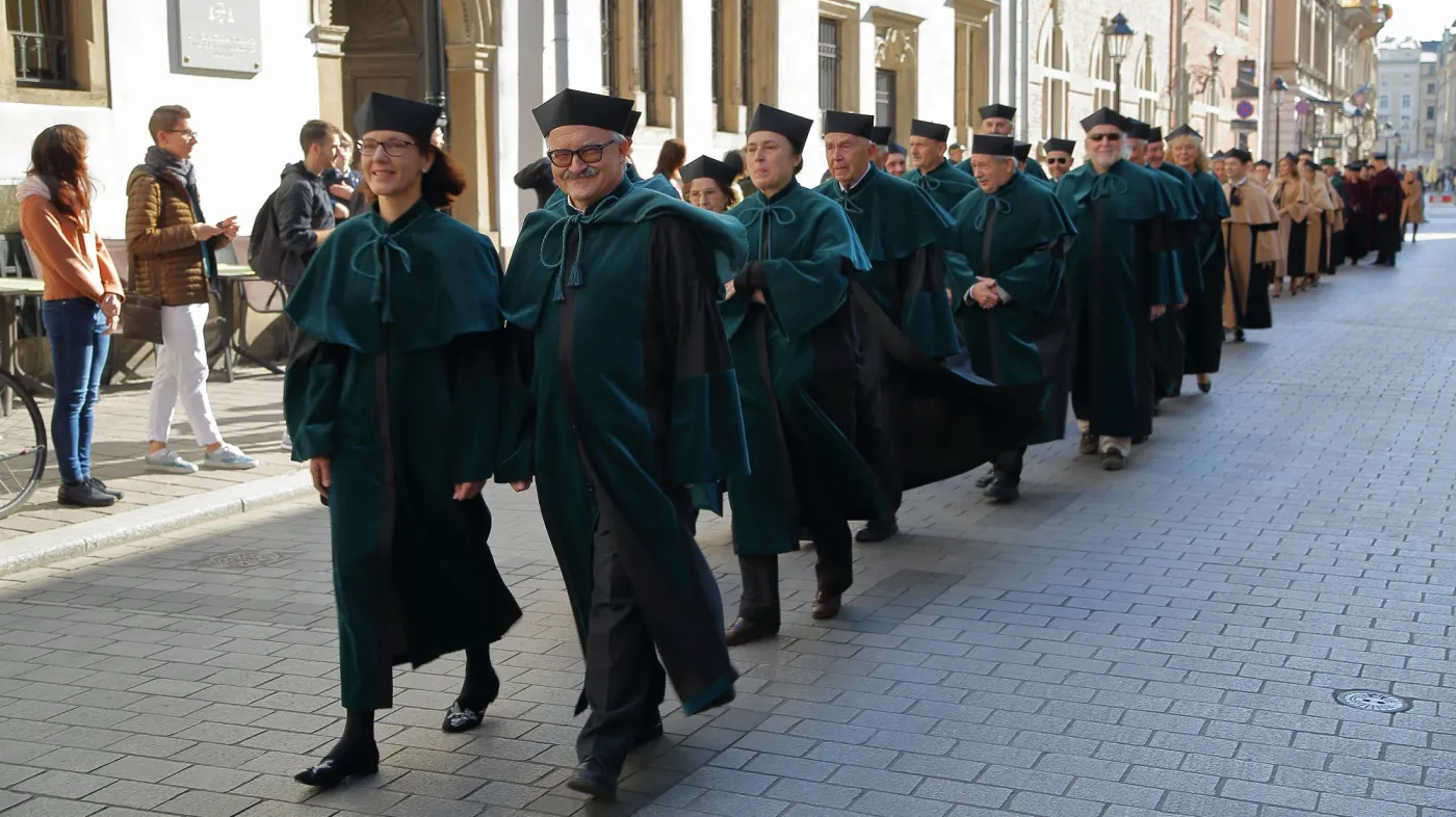 Profesorowie w Krakowie