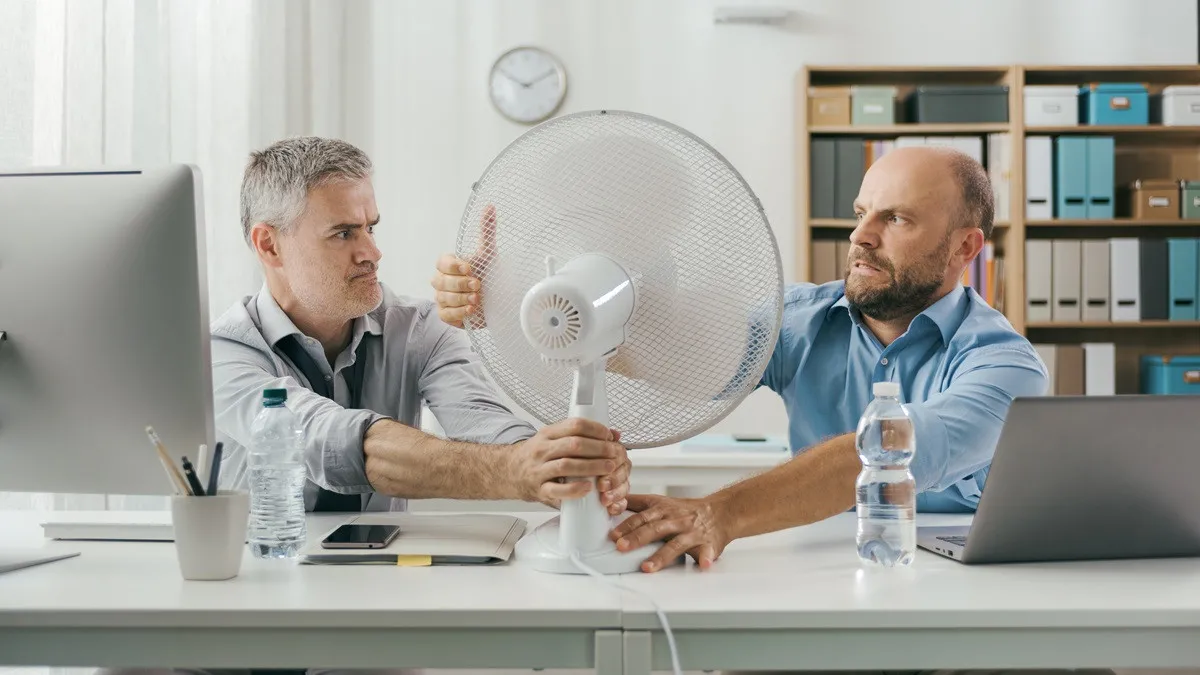 wysokie temperatury w pracy bhp upał gorąco