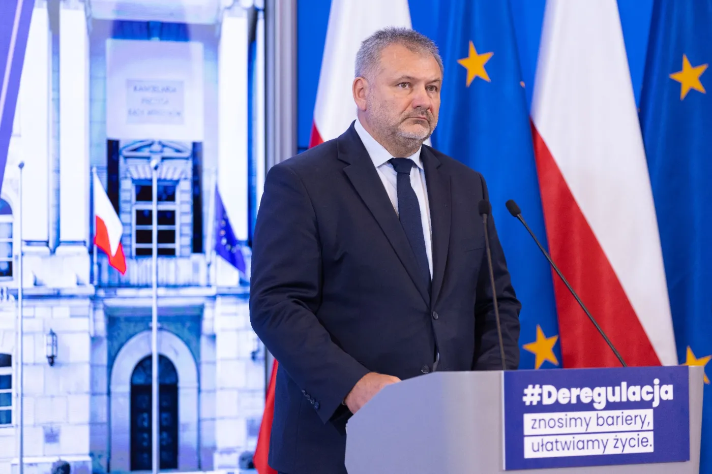 2026.07.09 Warszawa I Konferencja prasowa Deregulacja 2.0 z udzialem Ministra Macieja Berka, Ministra Waldemara Zurka i Ministra Arkadiusza Myrchy Fot. Stefan Maszewski