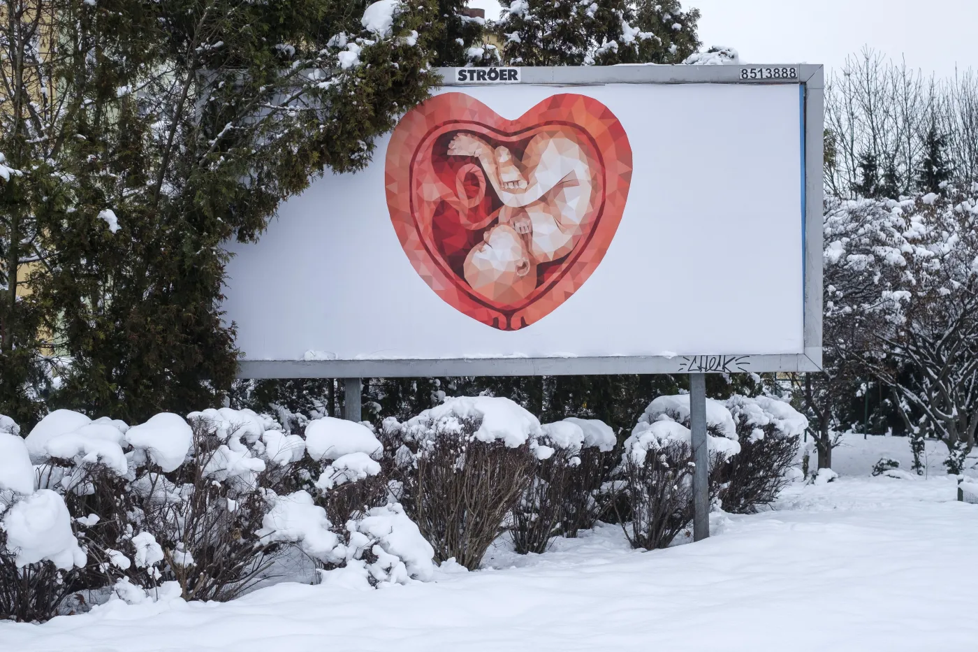 Przemysław Czarnek przyznał najważniejsze odznaczenie w edukacji autorom kampanii billboardowej z płodami