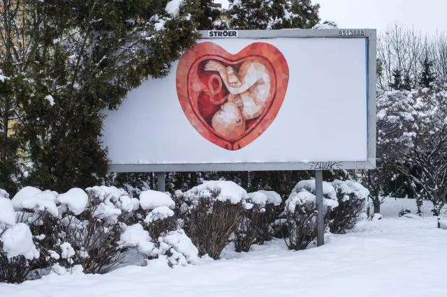 Przemysław Czarnek przyznał najważniejsze odznaczenie w edukacji autorom kampanii billboardowej z płodami