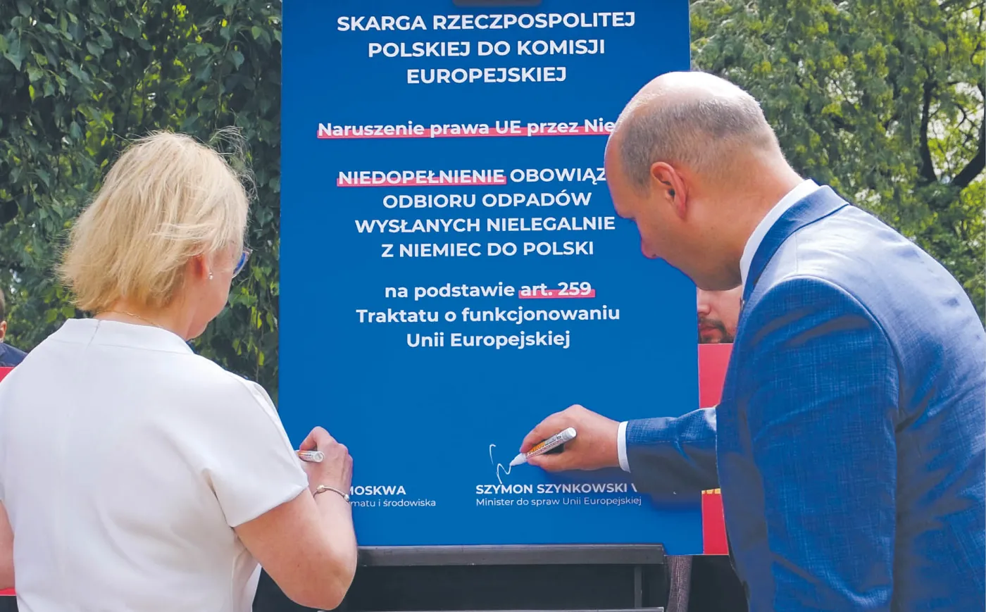 Śmieciowe uniki Berlina. Pomoże Unia?