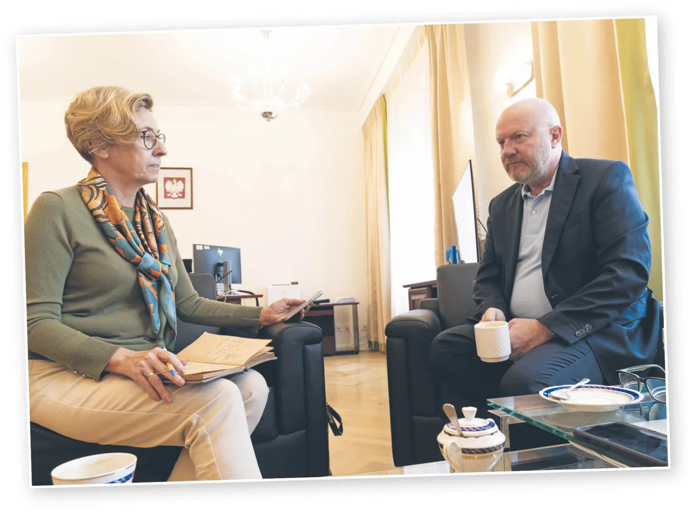 O polityce migracyjnej z wiceministrem Maciejem Duszczykiem rozmawiała Anita Ryng z IKEI