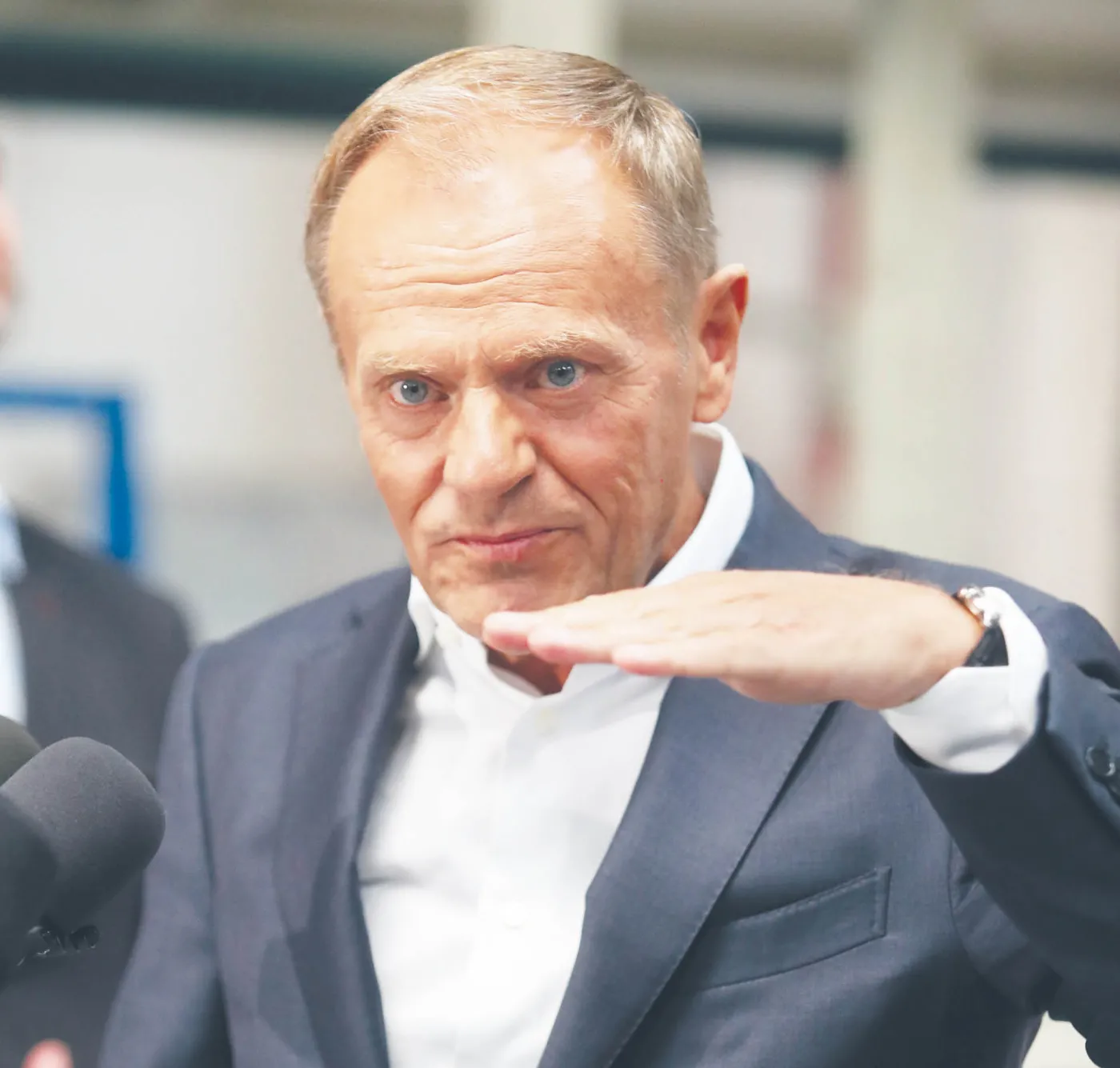 Politycy PO (na zdj. przewodnicz