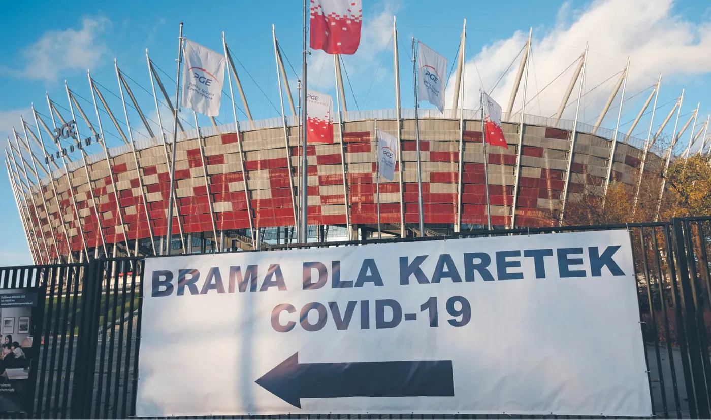Trzecia fala już widoczna w szpitalach