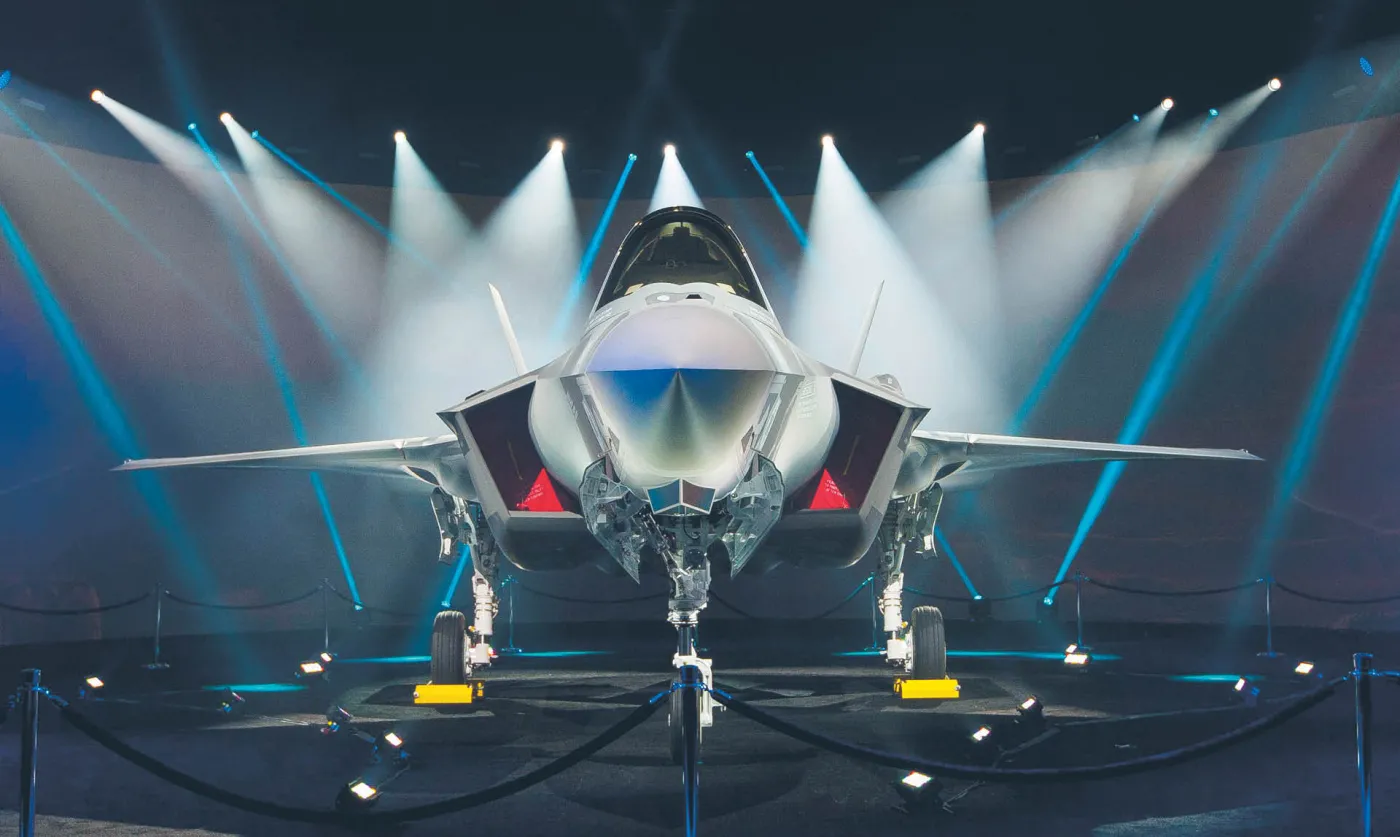 Amerykańskie F35 na polskim niebie