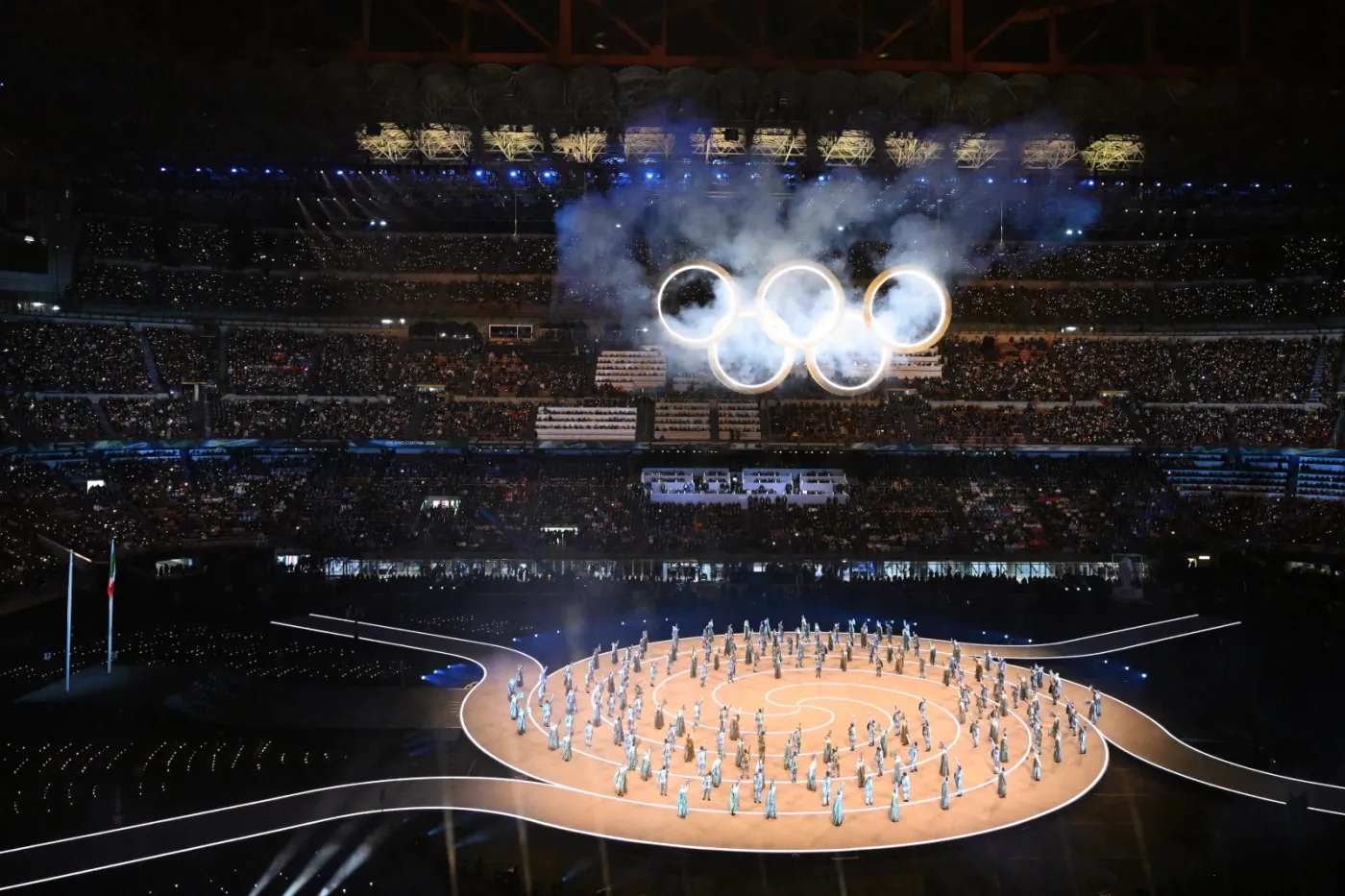 Zimowe igrzyska olimpijskie 2026 w Mediolanie rozpoczęte. Tomba, Compagnoni i Goggia zapalili znicze