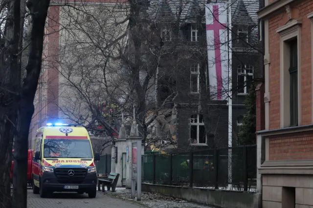W Katowicach zawalił się budynek mieszkalny w wyniku wybuchu gazu
