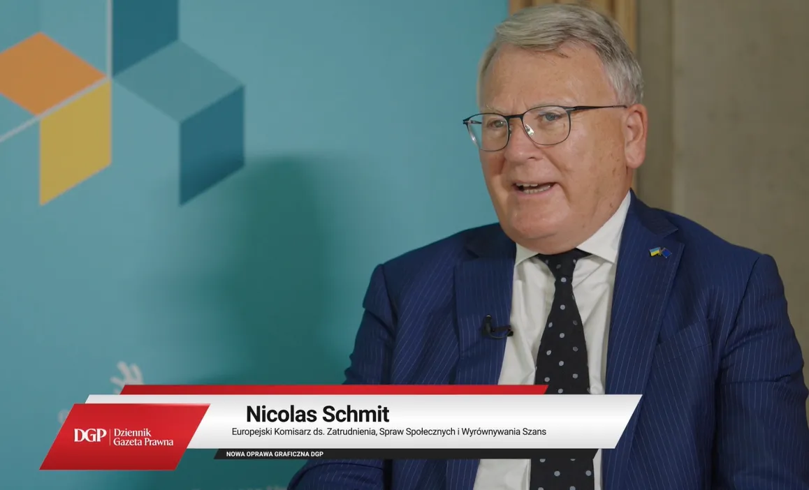 Komisarz Schmit: Chcemy dać młodym ludziom najlepsze możliwe szanse na rozwój zawodowy