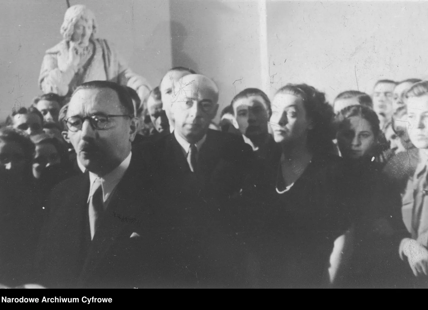 Bal sylwestrowy komunistycznego rządu w 1947 roku.