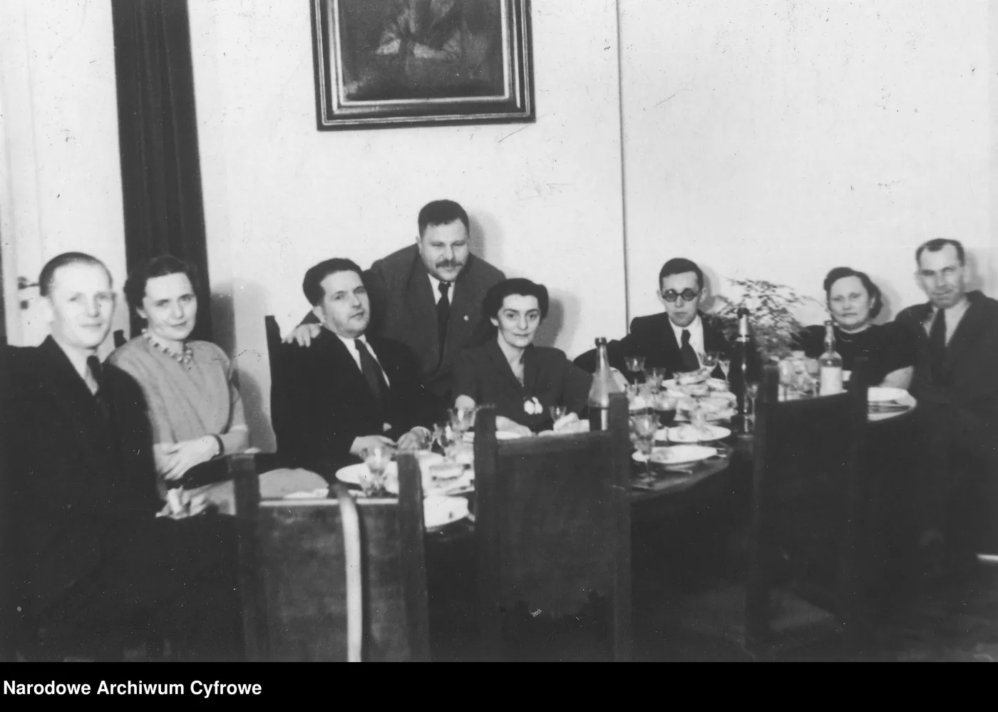 Bal sylwestrowy komunistycznego rządu w 1947 roku.