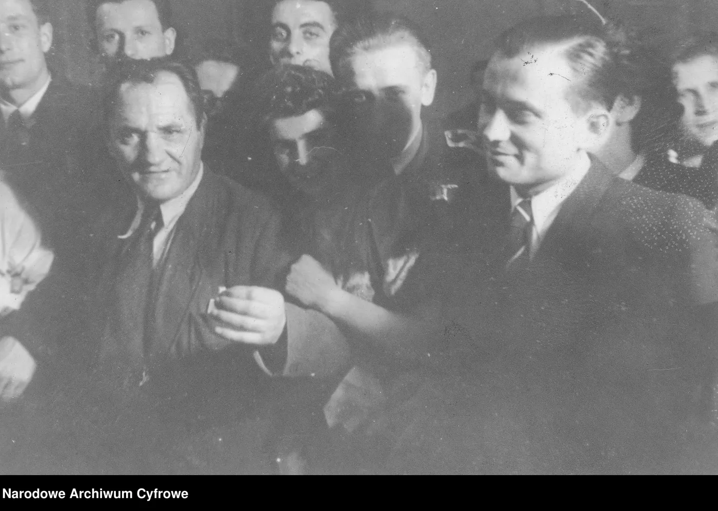 Bal sylwestrowy komunistycznego rządu w 1947 roku.