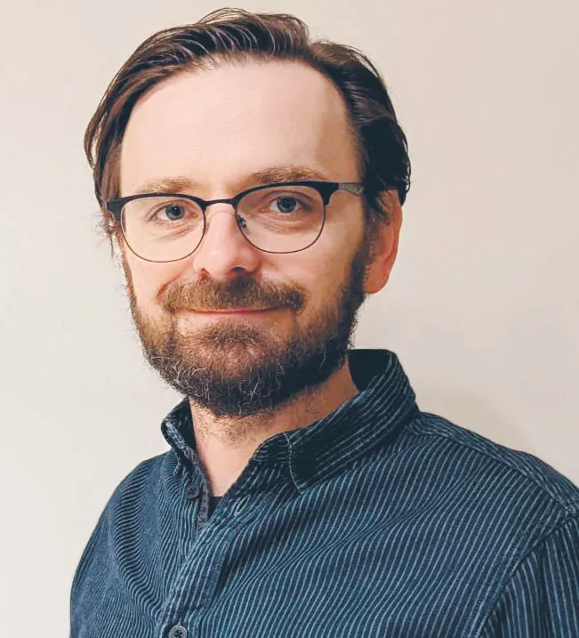 Piotr Kocyba, pracownik naukowy Uniwersytetu Technicznego w Chemnitz; zajmuje si
