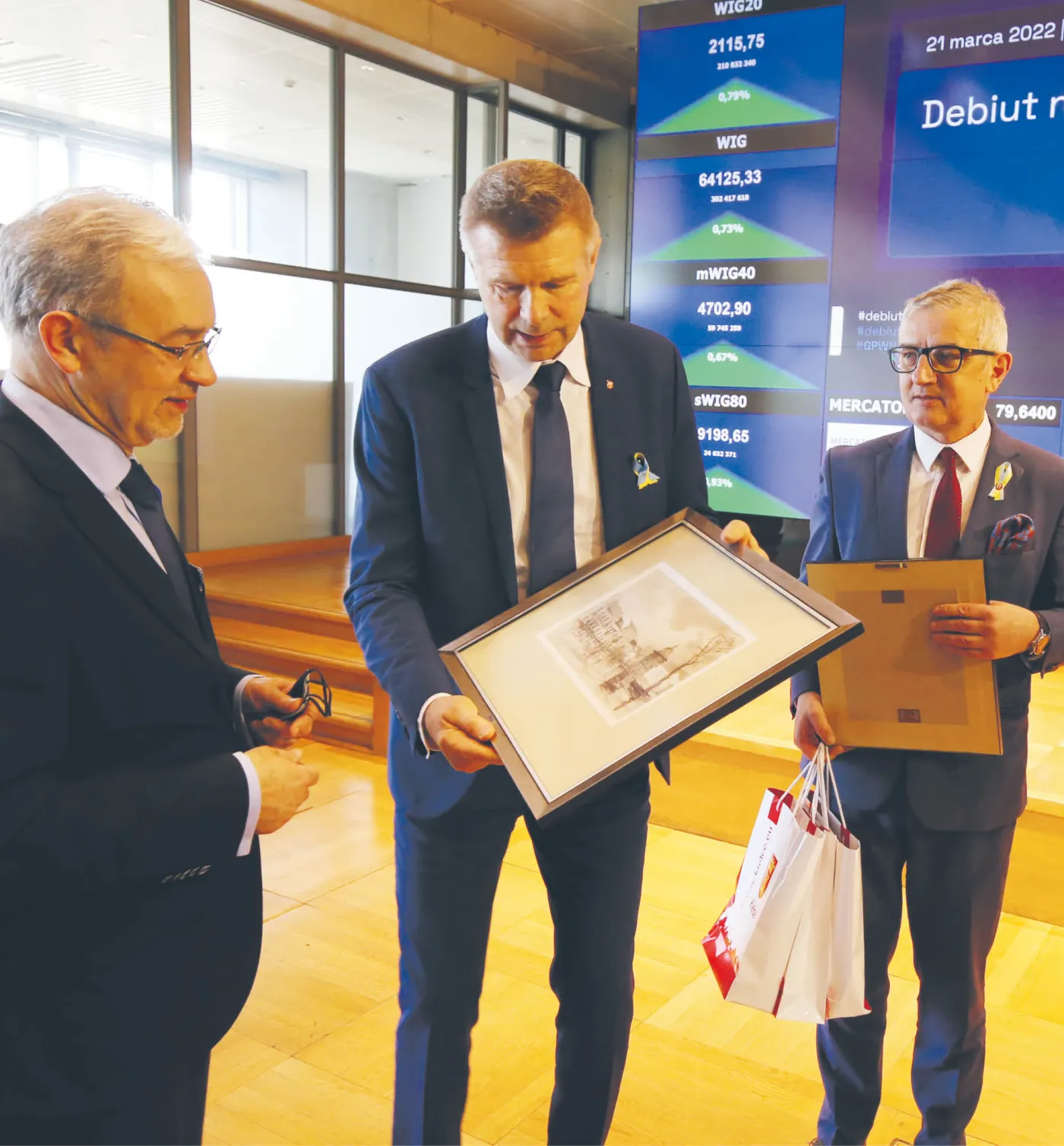 Debiut miasta Kielce na GPW