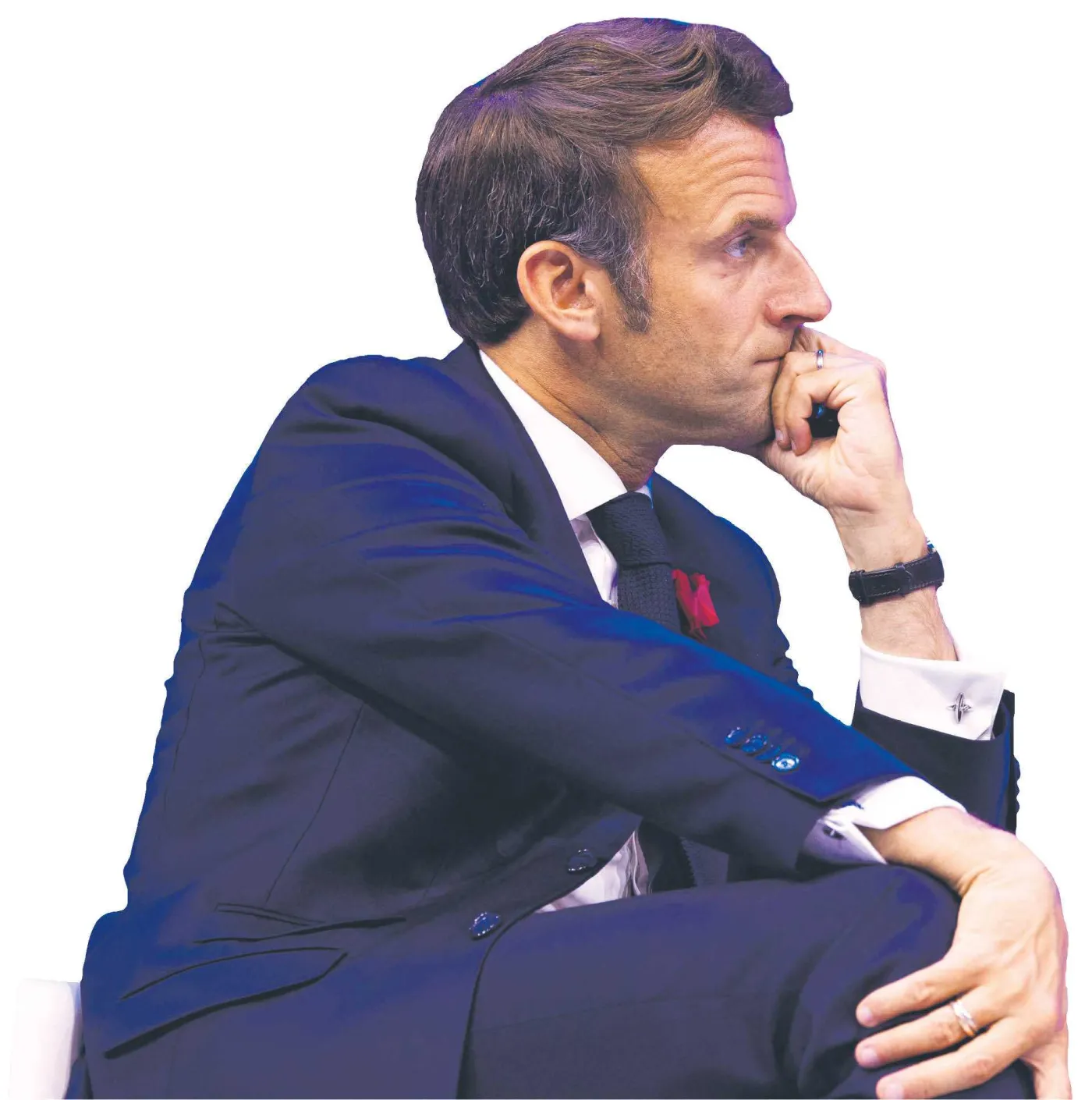 Prezydent Macron, 