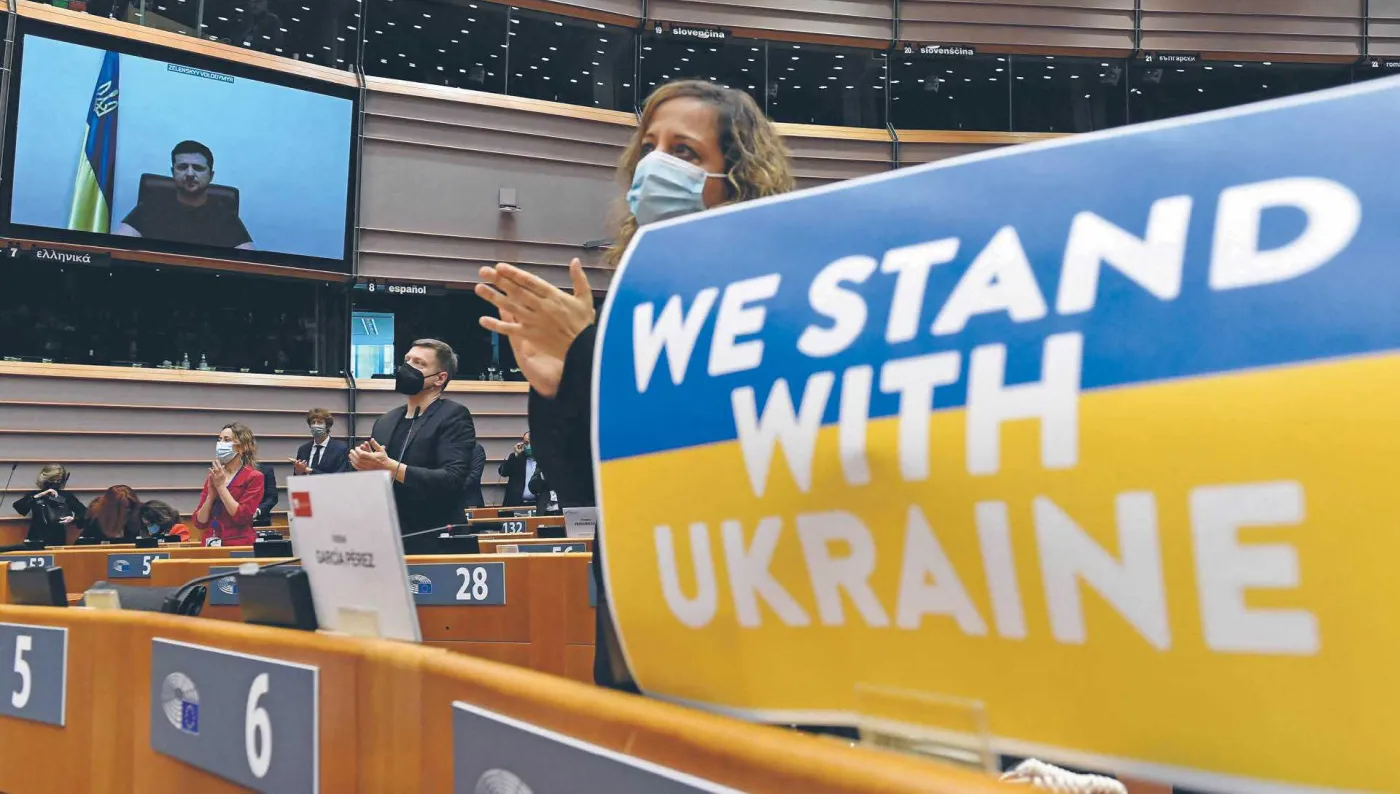 Ukrainie potrzebne są amunicja i zagrzewanie do boju